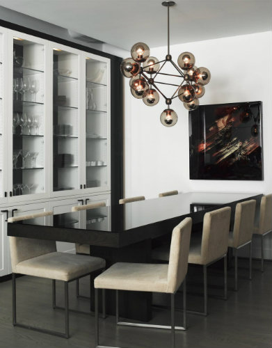 Luxury lighting ideas for your modern dining room