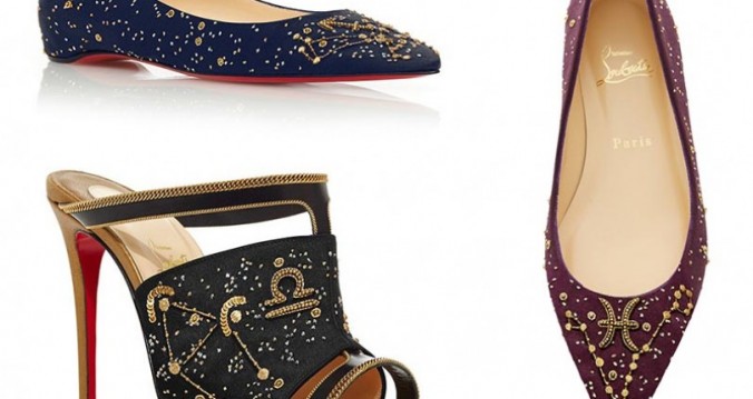 Christian Louboutin launches a collection inspired by Astrology shoes