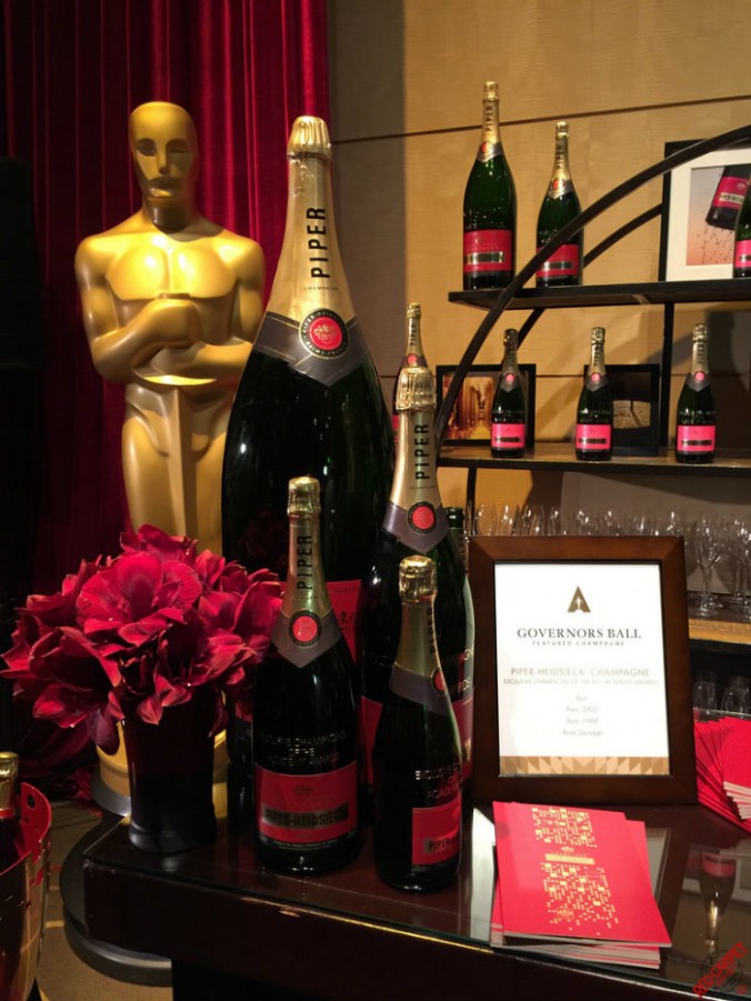 PIPER HEIDSIECK EXCLUSIVE CHAMPAGNE BOTTLE FOR THE OSCARS NIGHT detail