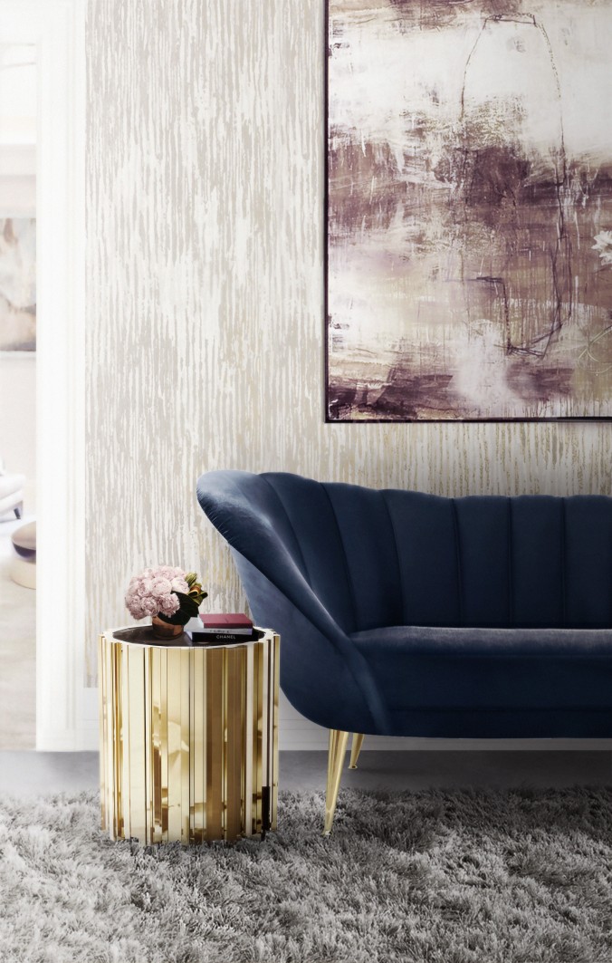 Brighten up your home with gold accents