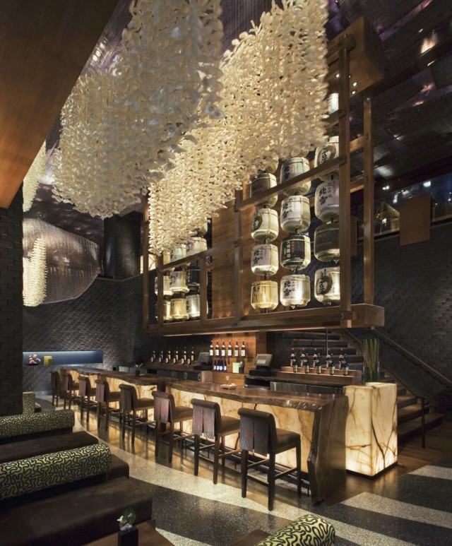 Best interior design projects by Rockwell Group nobu 57
