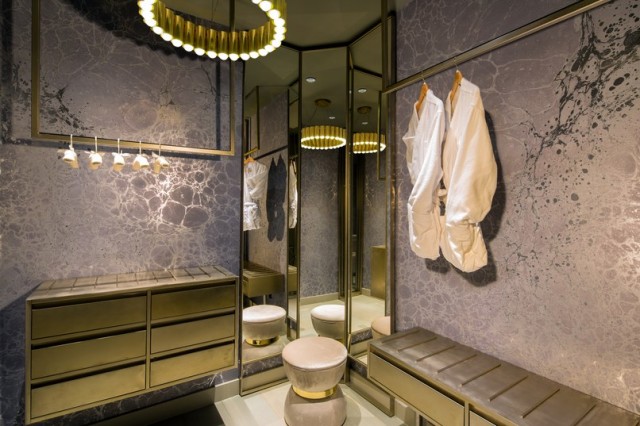 Take a look at the most expensive suite at the Time New York Hotel gold