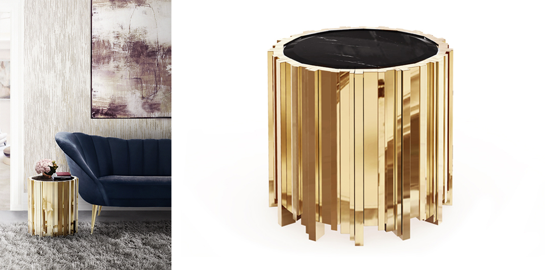Empire Side Table Small Luxury Interiors