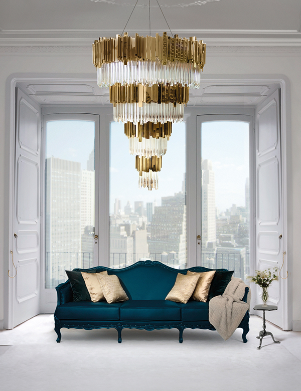 Ready to ship lighting fixtures Empire Chandelier