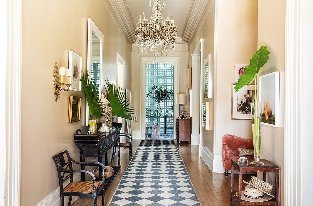 Low Hanging Chandelier In Living Room