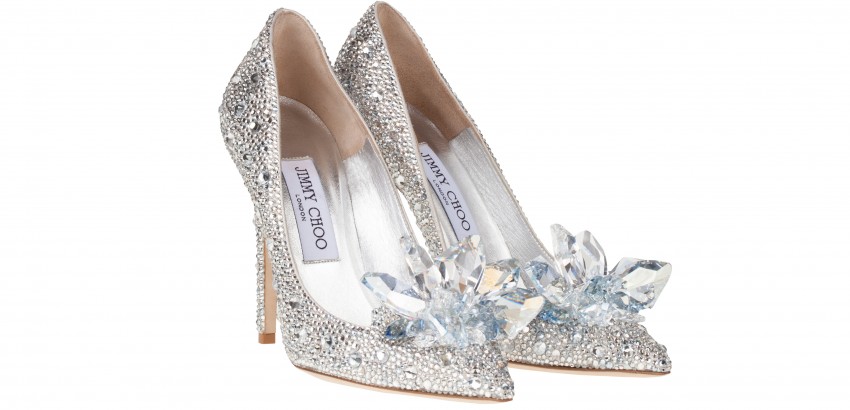 Jimmy Choo creates modern design Cinderella Shoe worthy of Fairy tale