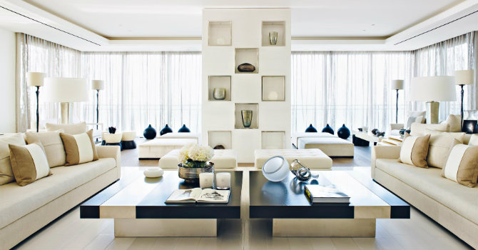 Contemporary design by Kelly Hoppen