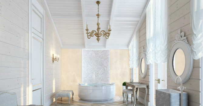 Modern bathroom design