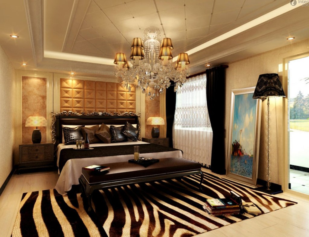 Modern Black And Gold Bedroom Ideas