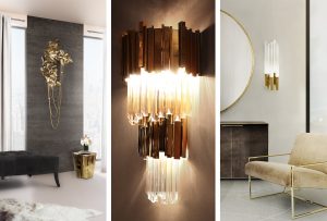 Luxury design: wall lights by Luxxu to create a glamorous decor