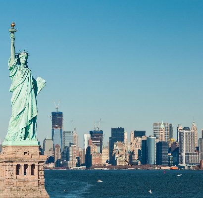 Statue of Liberty inspires Luxxu for new lighting design - famous landmarks