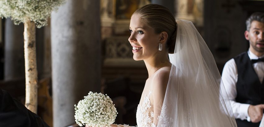 Viktoria Swarovski Got Married in a Gown Covered in Swarovski Crystals 02