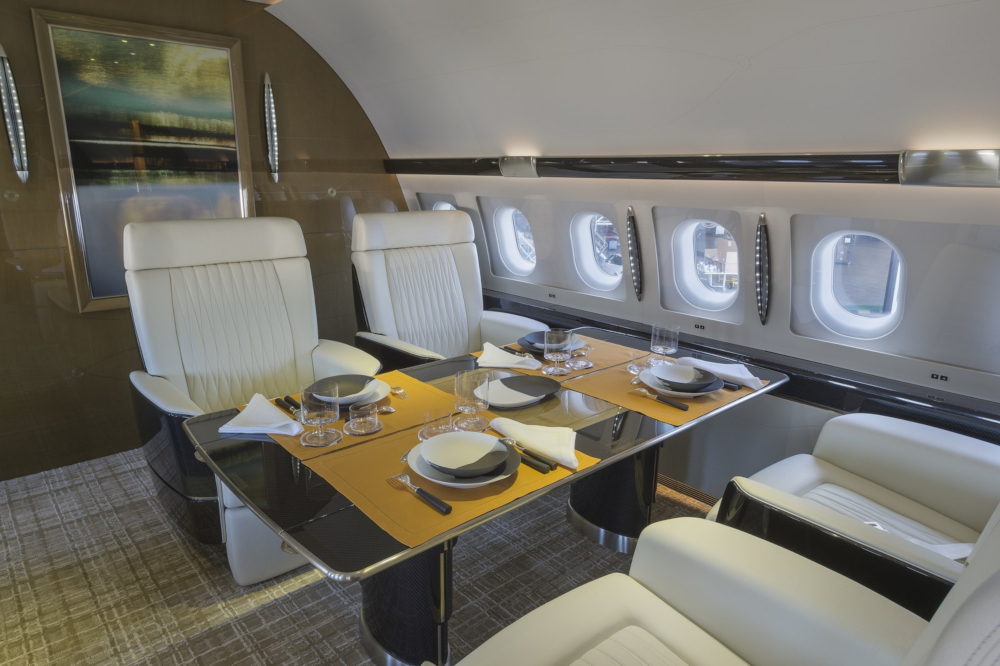 View Inside Private Jet Images Gif