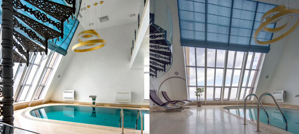 Luxurious Rooftop Penthouse in Moscow 01