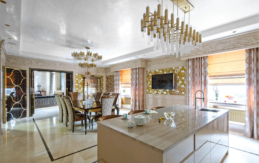 Luxurious Rooftop Penthouse in Moscow 04
