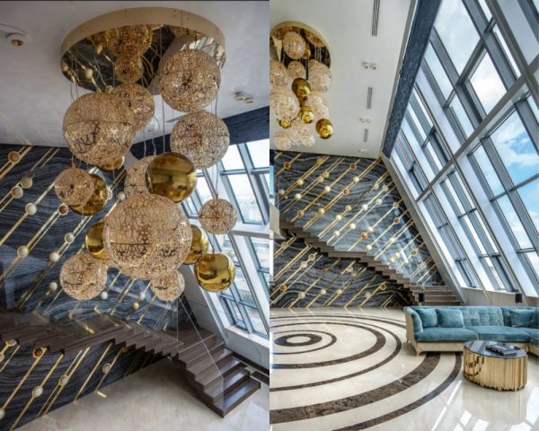 Image showcasing Luxurious Rooftop Penthouse in Moscow