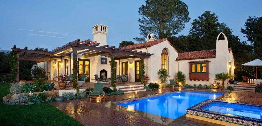 luxurious mediterranean house style