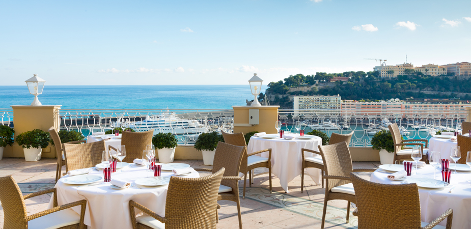 Hôtel Hermitage Monte-Carlo - Restaurant Le Vistamar - Terrasse