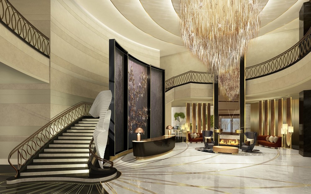 The World's Most Exceptionally Designed Luxury Hotel Lobbies 8