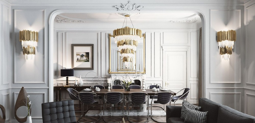 13 Dazzling Interior Designs that Highlight Statement Chandeliers featured