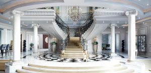 Interior Design Projects: Neoclassical Palace in Riyadh by Comelite Architecture