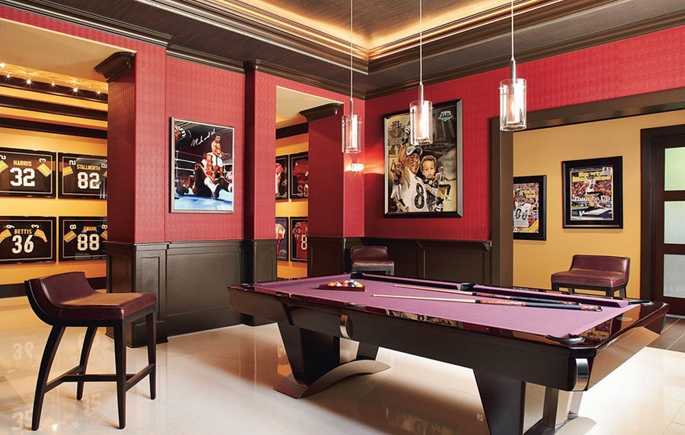 You Are Bound for Glory with these Billiard Room Lighting Ideas 7