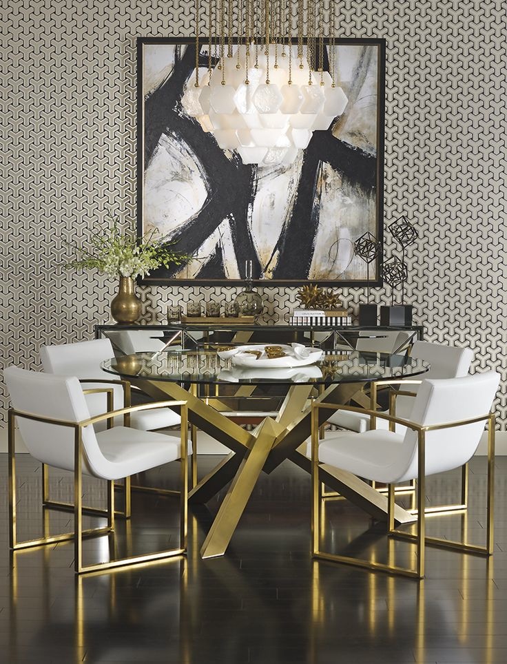 Dining Room Trends New Use Of Metals