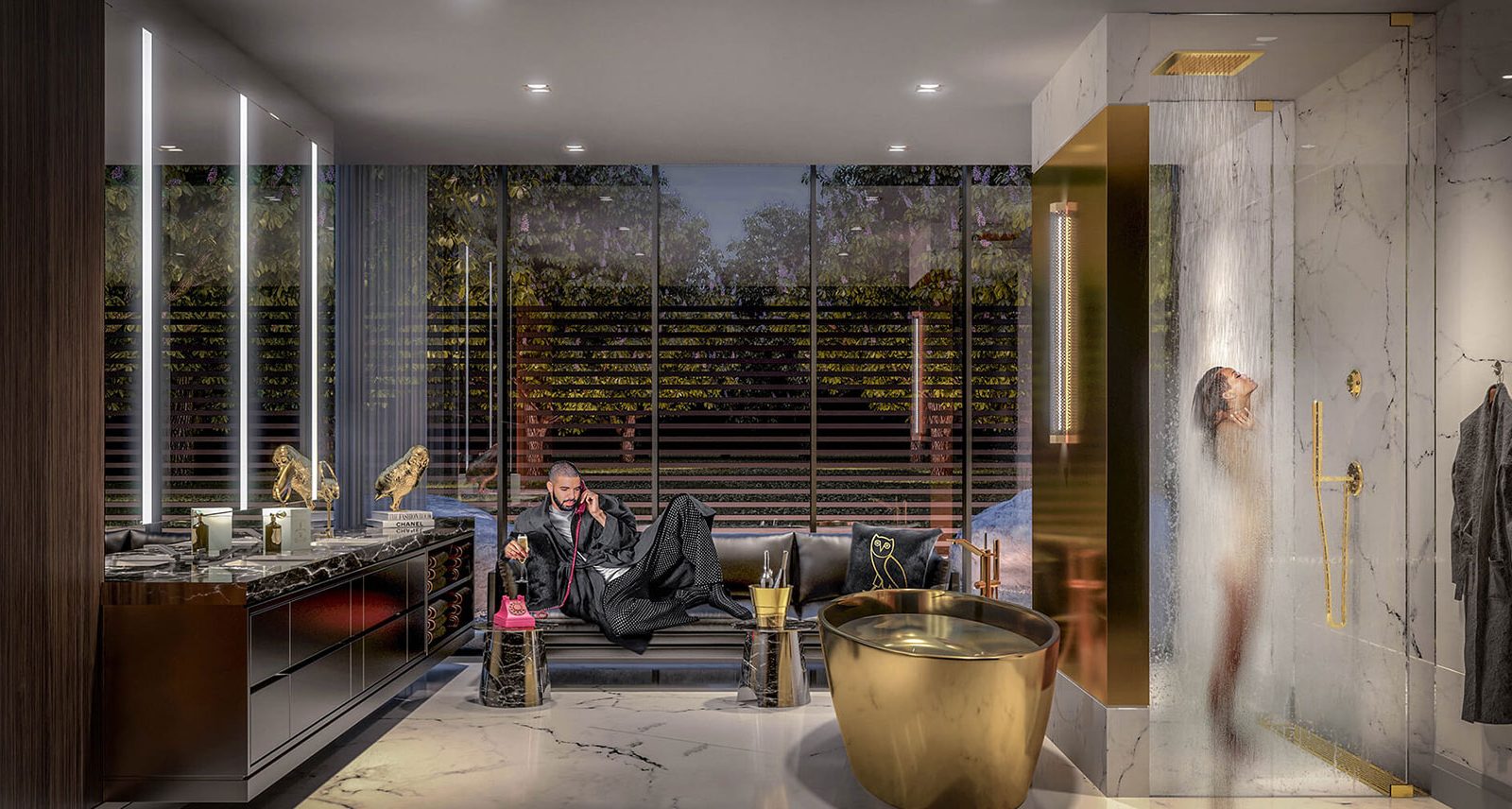 Inside Drake's Luxurious Toronto Home