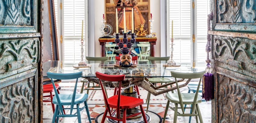A Look into Christian Louboutin's Paris Penthouse