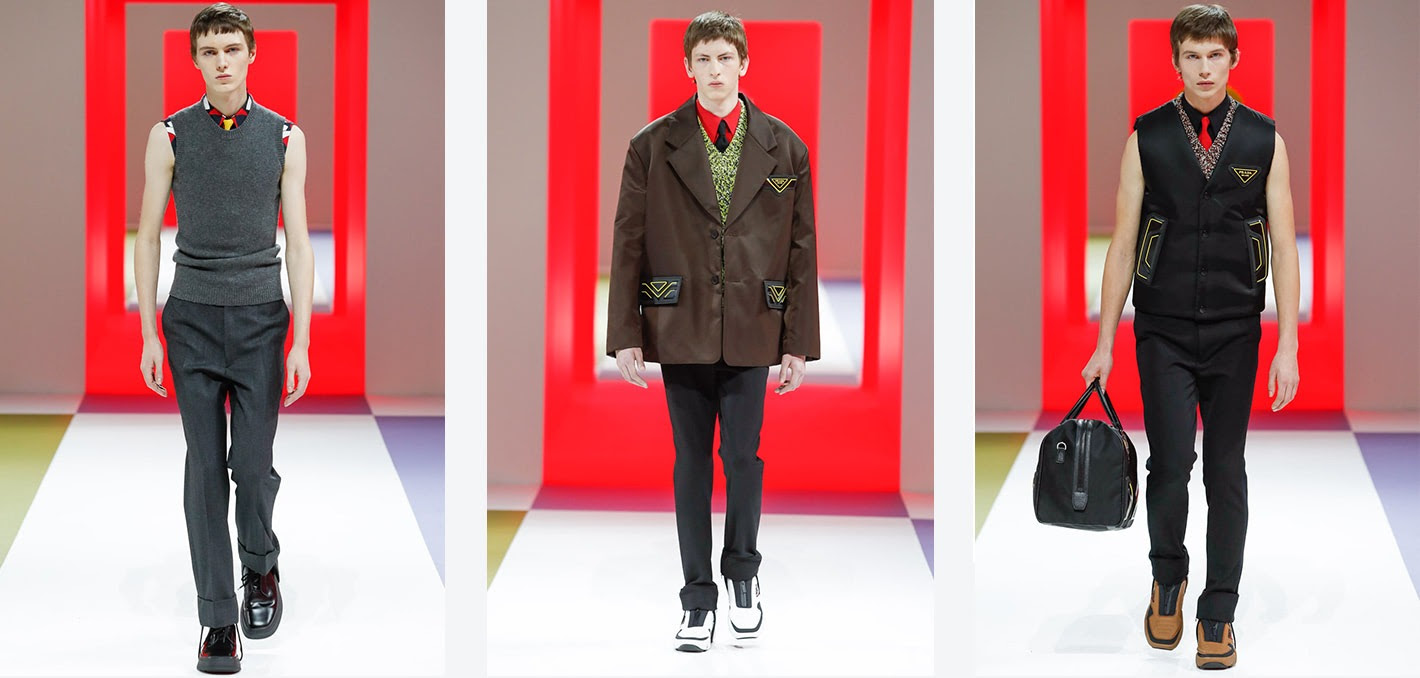A Look at the Prada Fall 2020 Menswear Collection