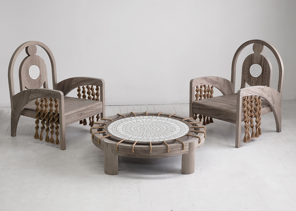 Kelly Behun's Gaudi-Inspired Outdoor Furniture is Stunning and Creative