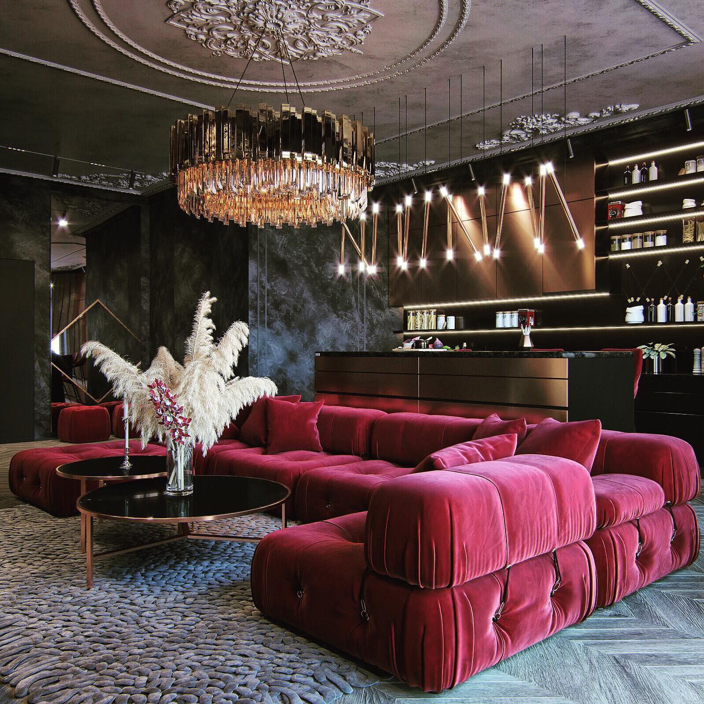 Red Interior Design Inspiration