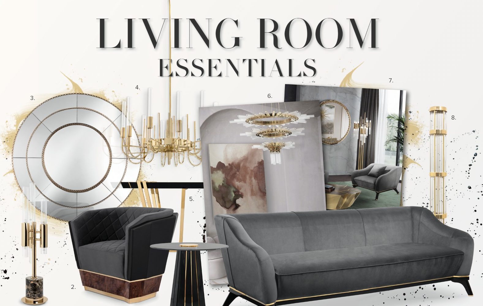 Living Room Essentials- The Mandatory in Craftsmanship Products