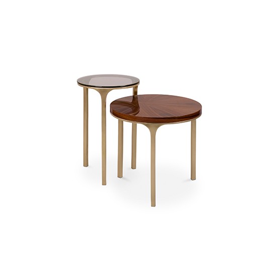Elegance Reflected in the Side Tables