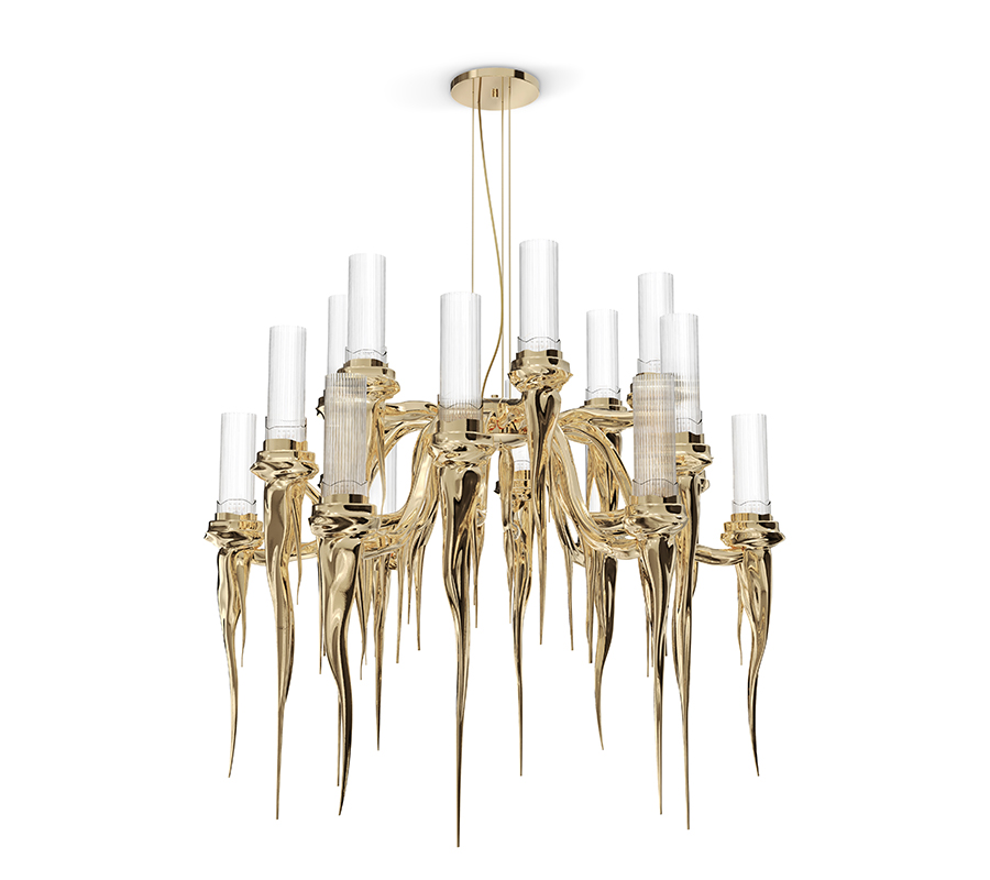 WAX-1 WAX-1 WAX-1 WAX-1 25 Modern Chandeliers That Will Make A Striking Impact modern chandeliers 25 Modern Chandeliers That Will Make A Striking Impact WAX 1