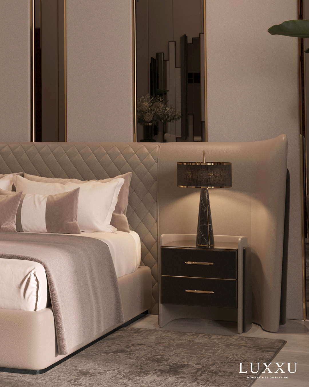 The Perfect Bedroom Design with our Charla Collection