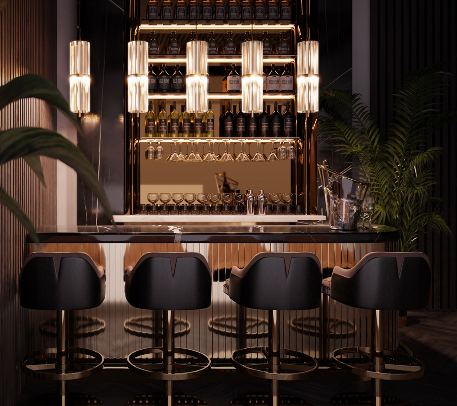 Luxury Design Bar - Let’s get a drink in style!