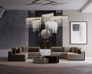 Living Room Design – A Simple Yet Luxurious Setup