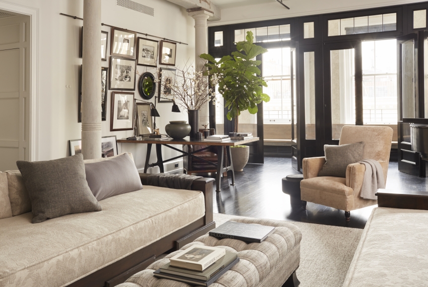 AD100 Designer Monique Gibson Designs a Tribeca Aerie with High-Impact  Views