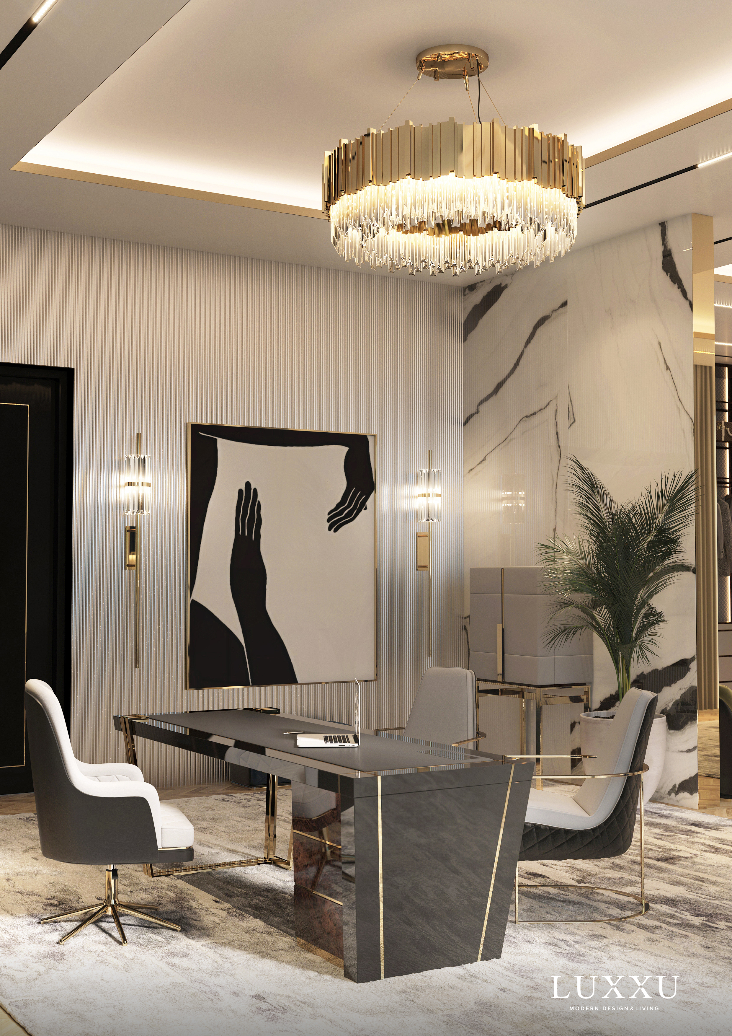 Admire luxxu's apartment in Moscow
