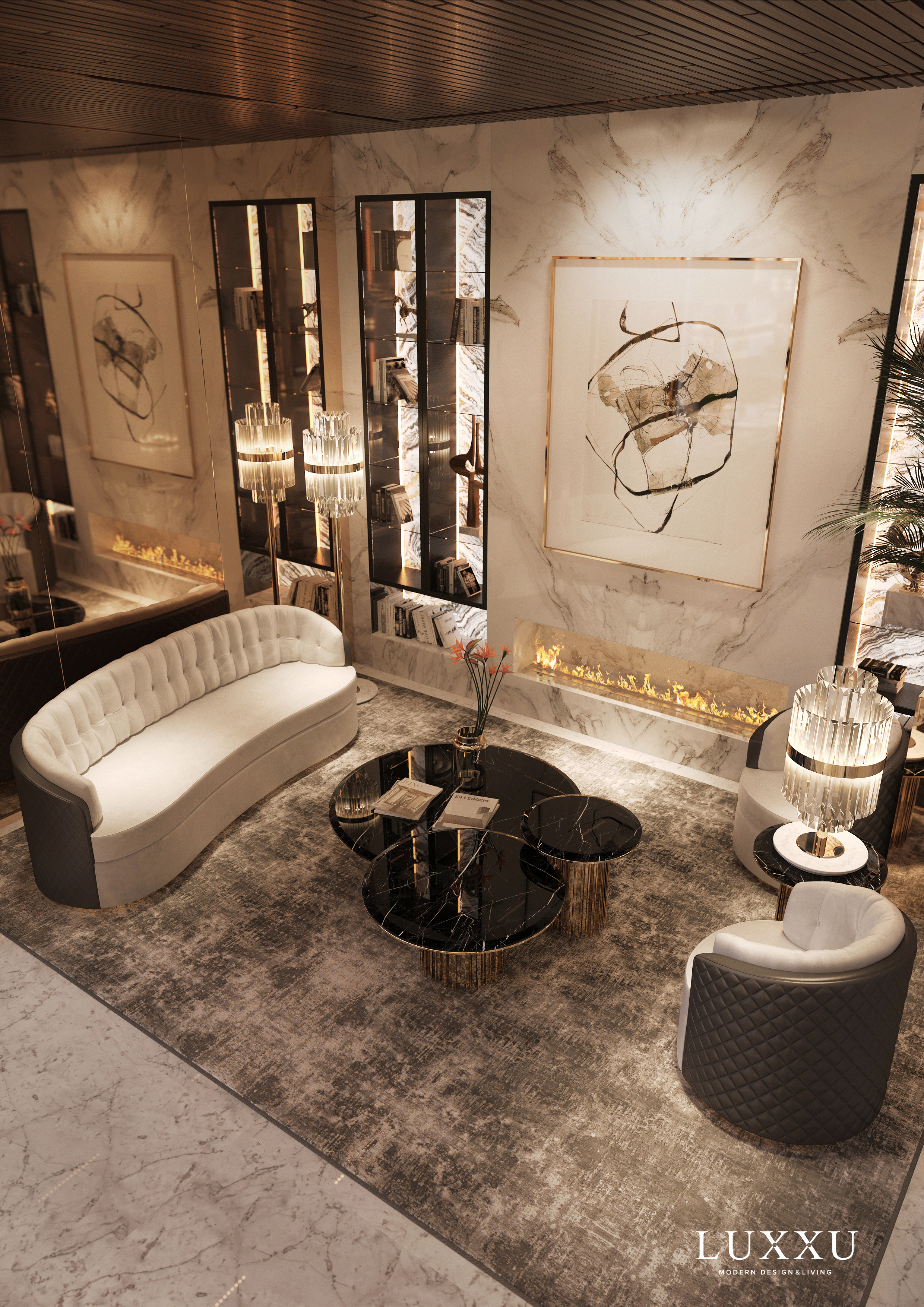 Admire luxxu's apartment in Moscow