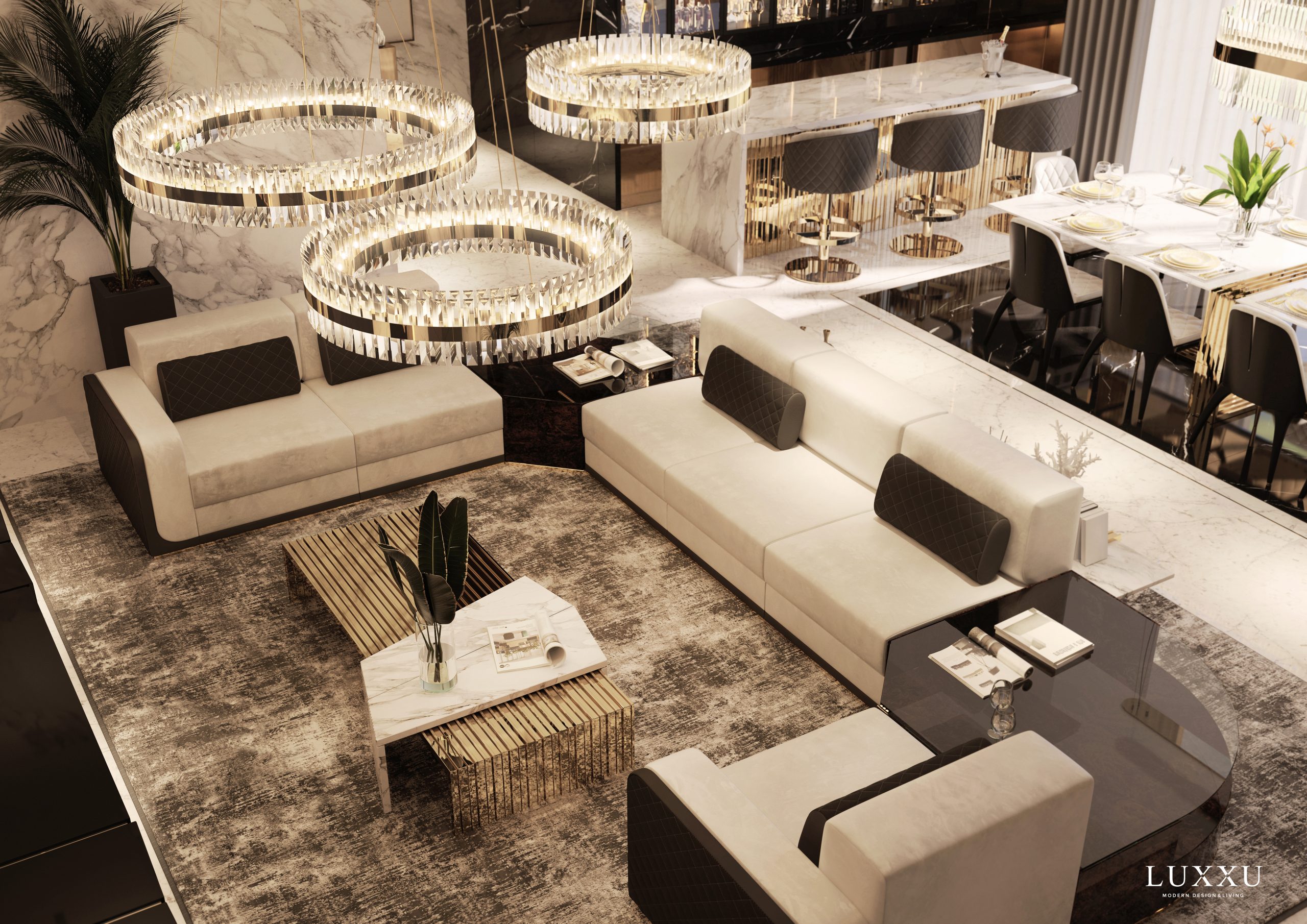 Admire luxxu's apartment in Moscow