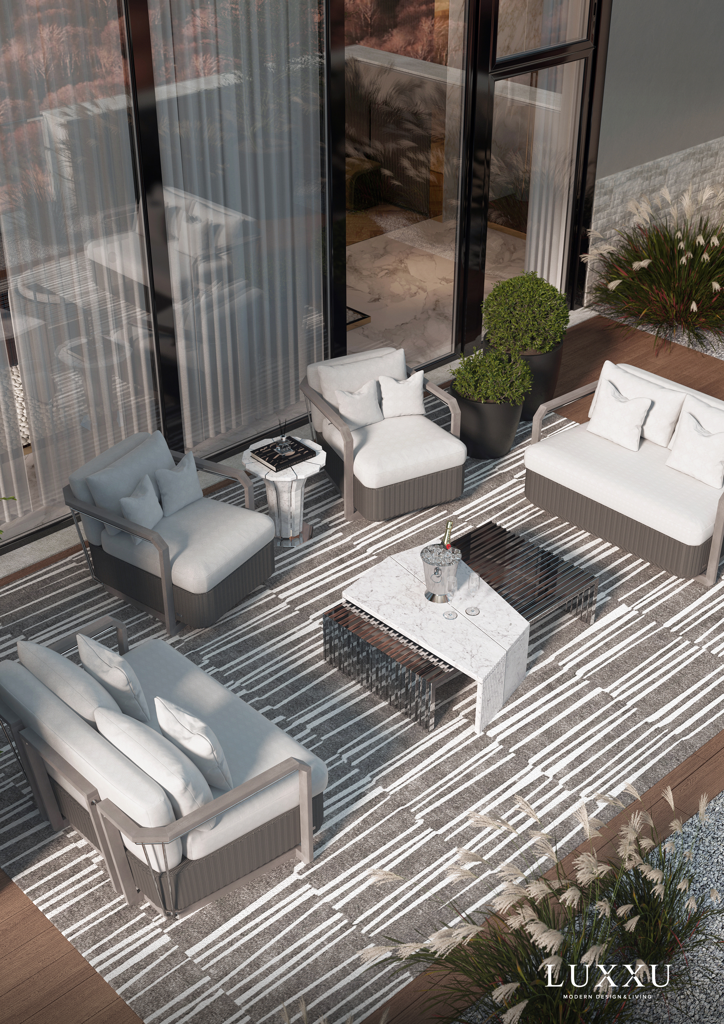 Admire luxxu's apartment in Moscow