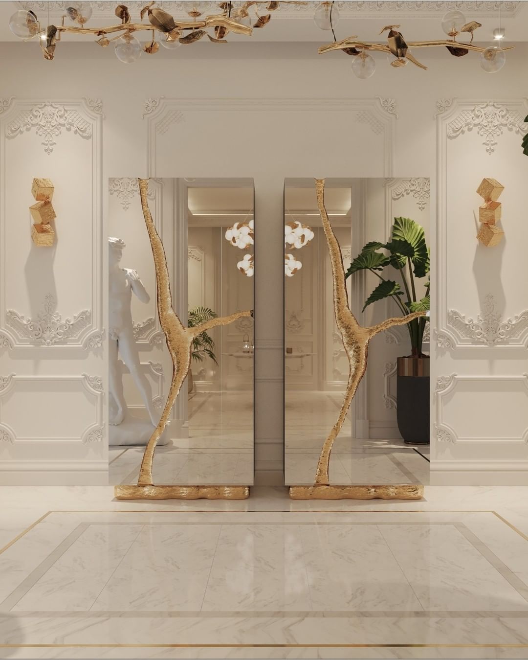 Inspirations For An Outstanding And Elegant Entryway