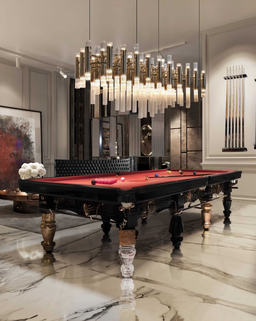 Entertainment Room Design - A Game Of Luxury And Sophistication