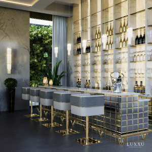 Cheer And Have A Drink At This Luxurious Home Bar