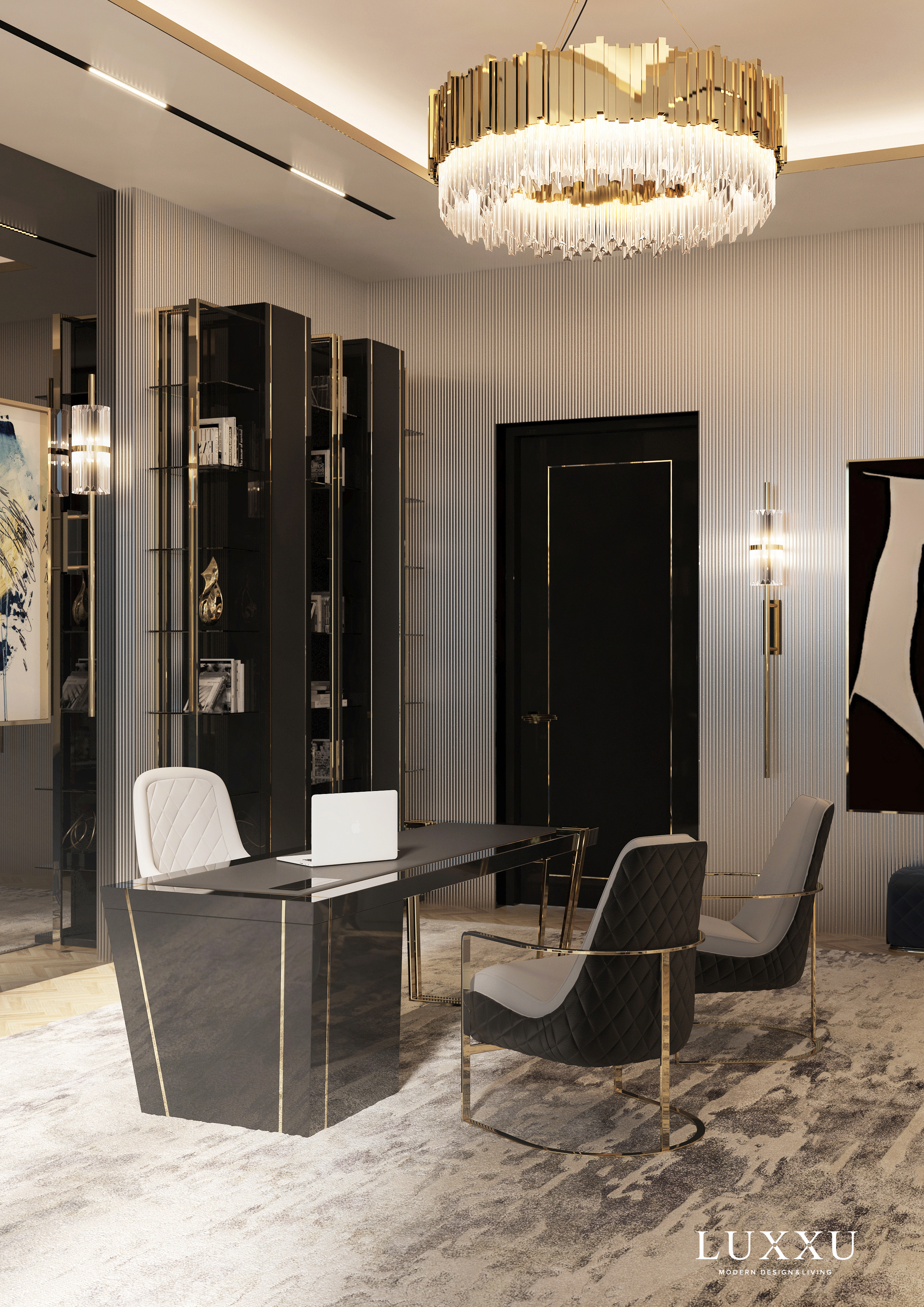 Modern Office Design - Contemplate This Statement Office Design By Luxxu