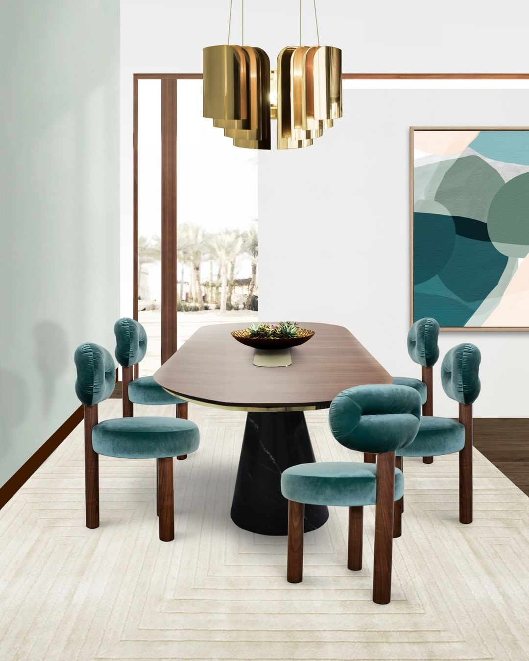 modern dining room design