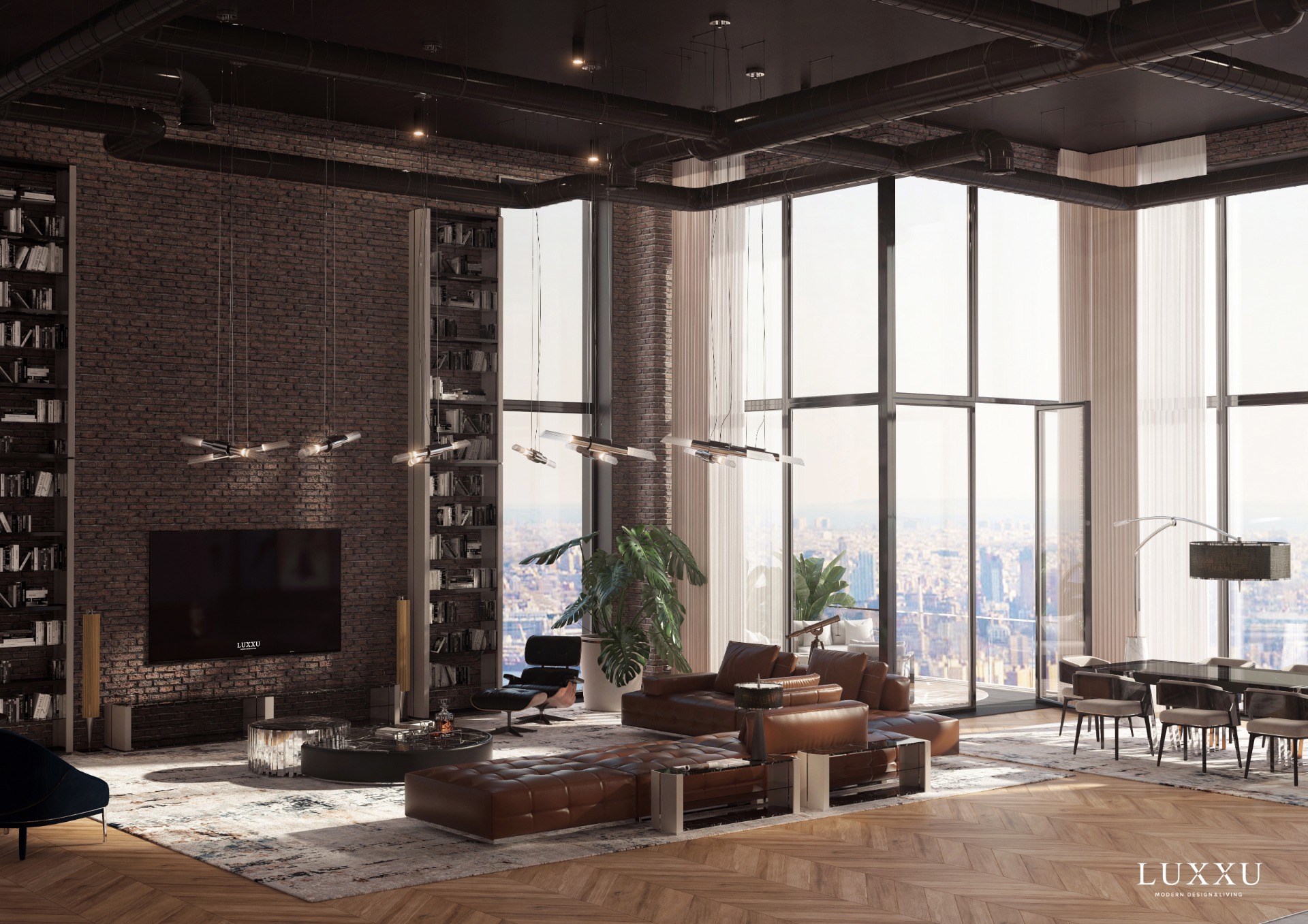 Be Acquainted With This Thrilling New York City Loft By Luxxu