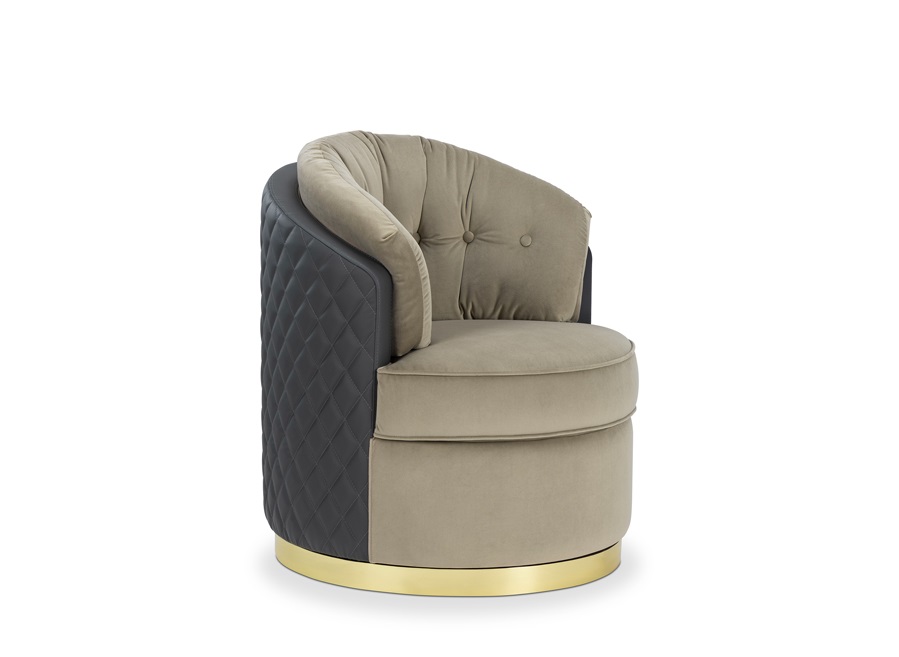 Otto Swivel Armchair by Luxxu